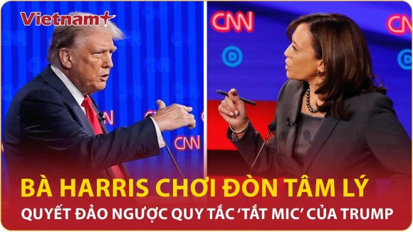 1 Ba Harris Thach Thuc Ong Trump Tranh Luan Voi Micro Luon Bat